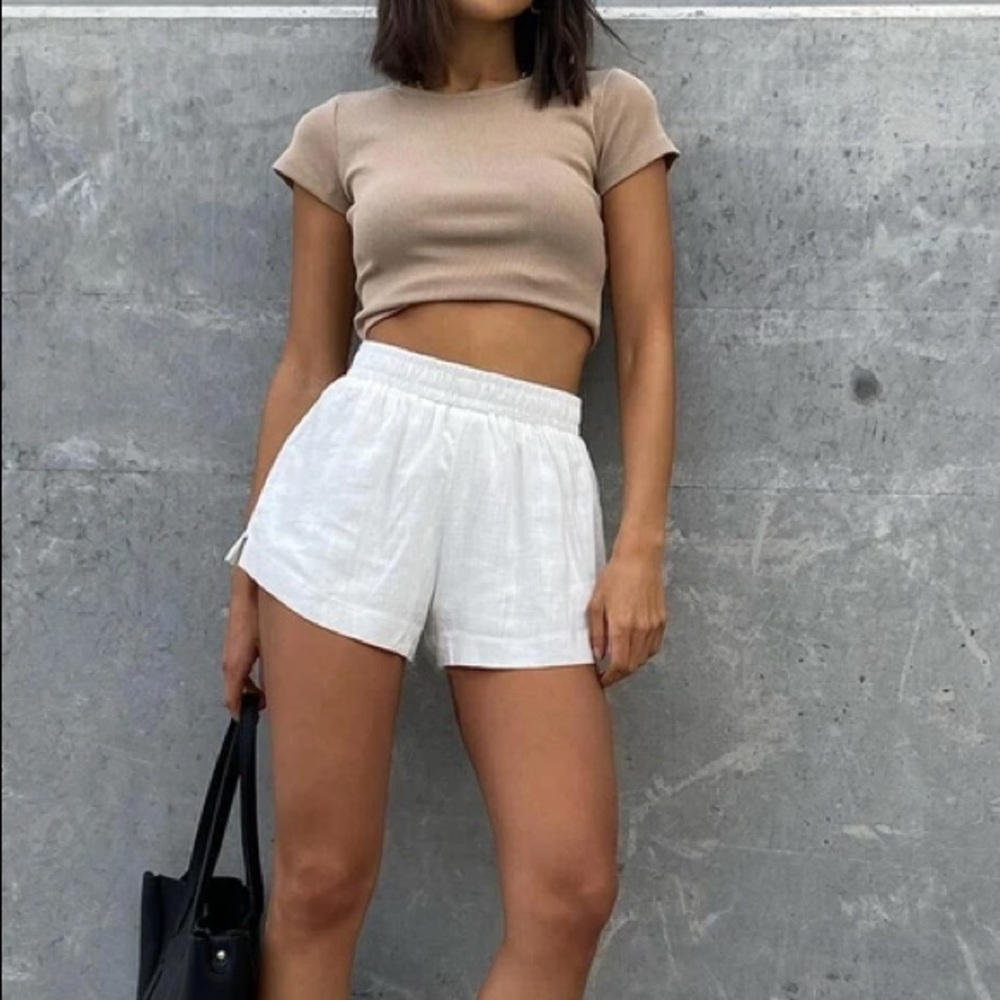 Princess Polly linen shorts